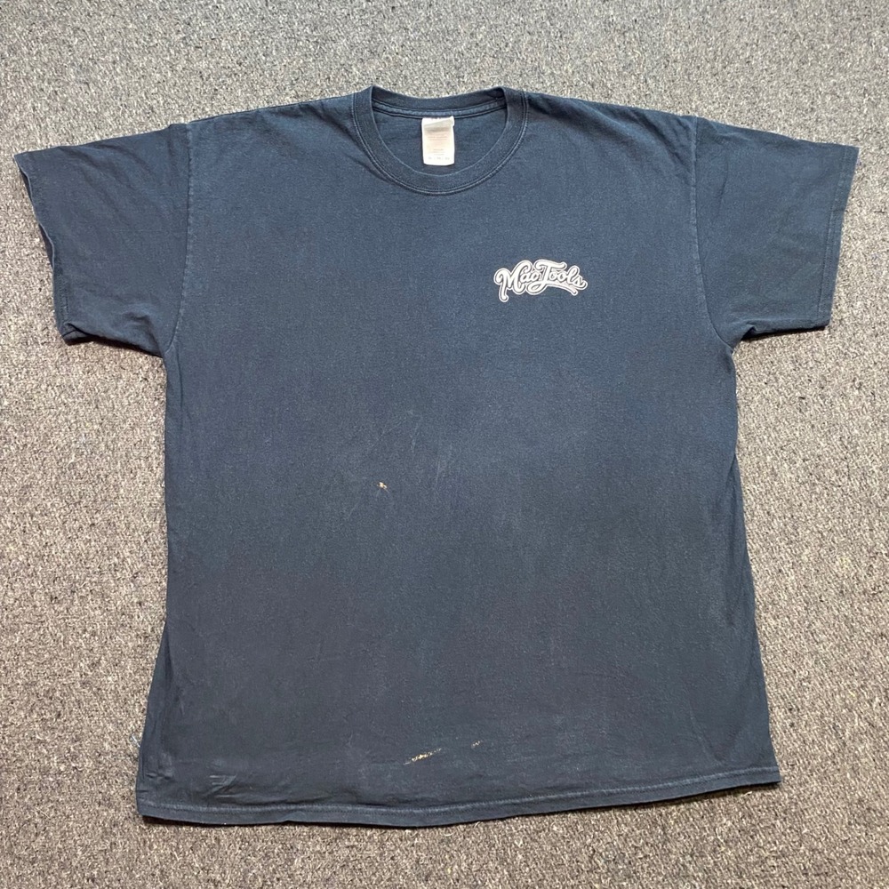 Mac Tools TShirt Sz XL Mens Black Skater Built For Speed Muscle Car Graphic TEE